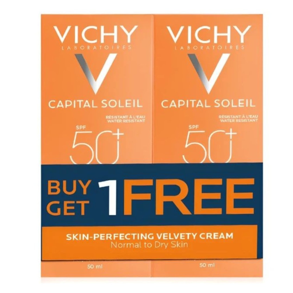 * Vichy Sunscreen Normal to Dry Skin (1+1 Free) OFFER