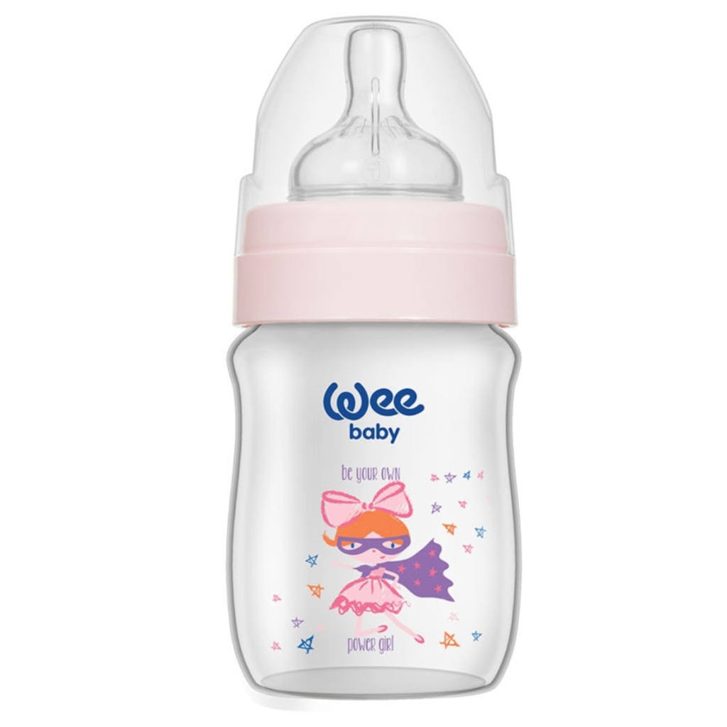* Wee Classic+ Wide Neck PP Bottle, 150ml - 135-F