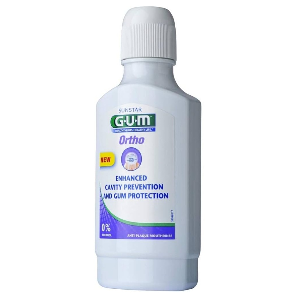 *Gum Orthodontic Mouthwash, 300ml
