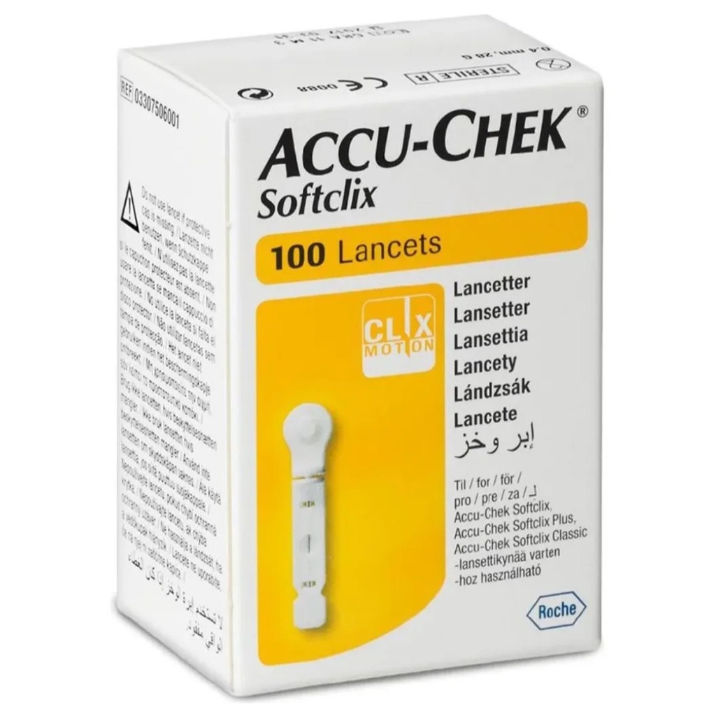 Accu-Soft Clix, 100/Lancets