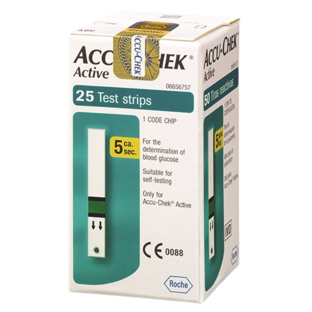 Accu-Chek Active Strips, 25's