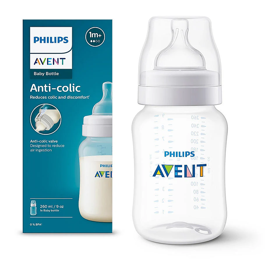 Avent Anti-Colic 1m+ Bottle, 260ml - NEW