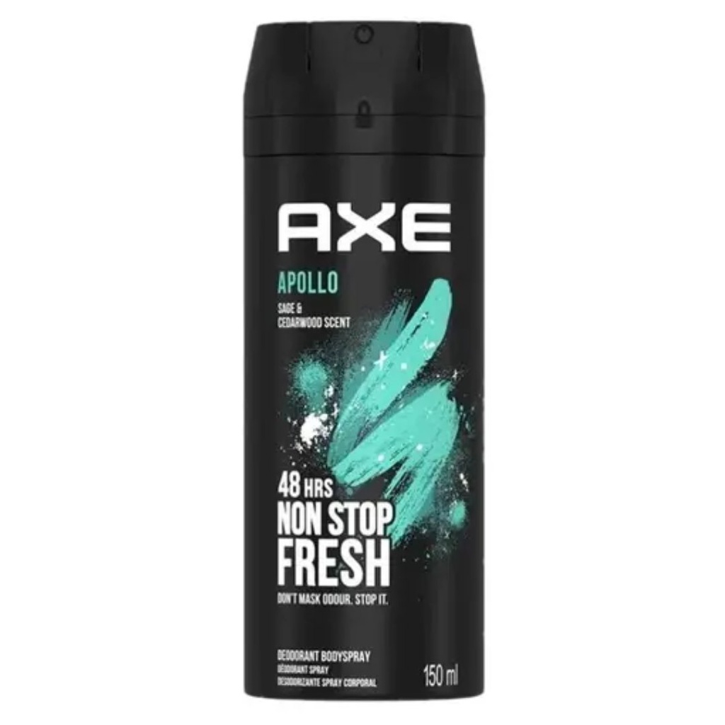 Axe Deodorant Apolo Rev Rock Body Spray, 150ml