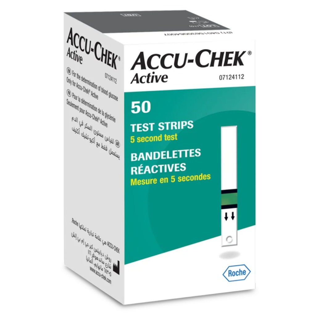 Accu-Chek Active Strips, 50's