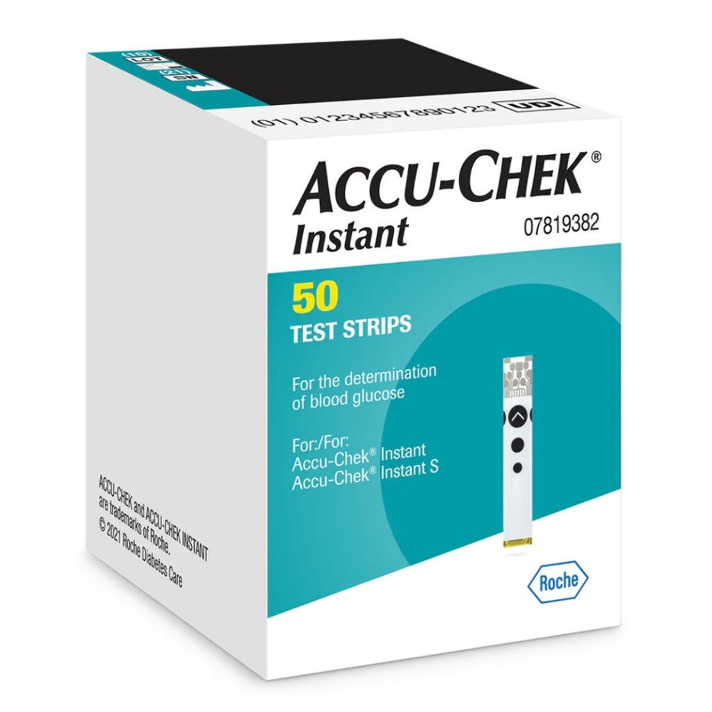 Accu-Chek Instant Test Strips, 50's