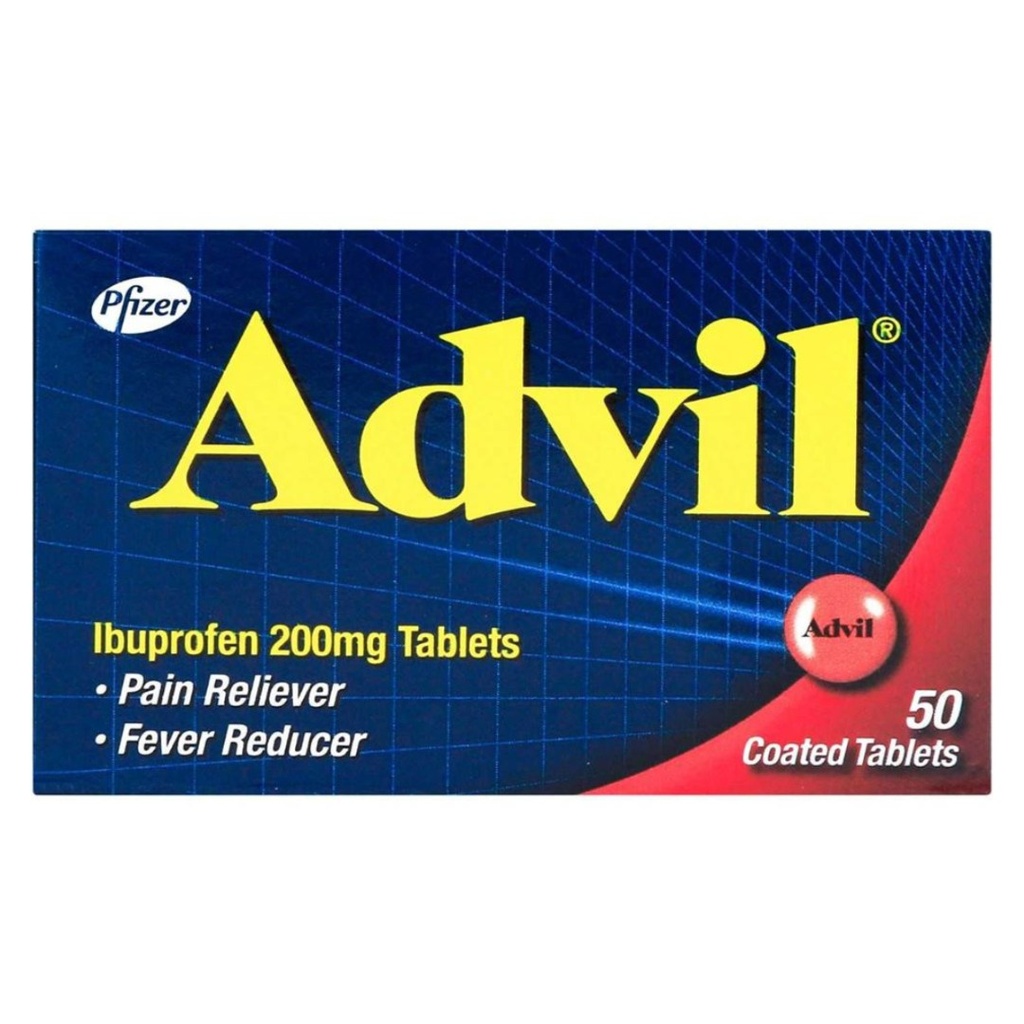 Advil 200mg Tablets, 50's