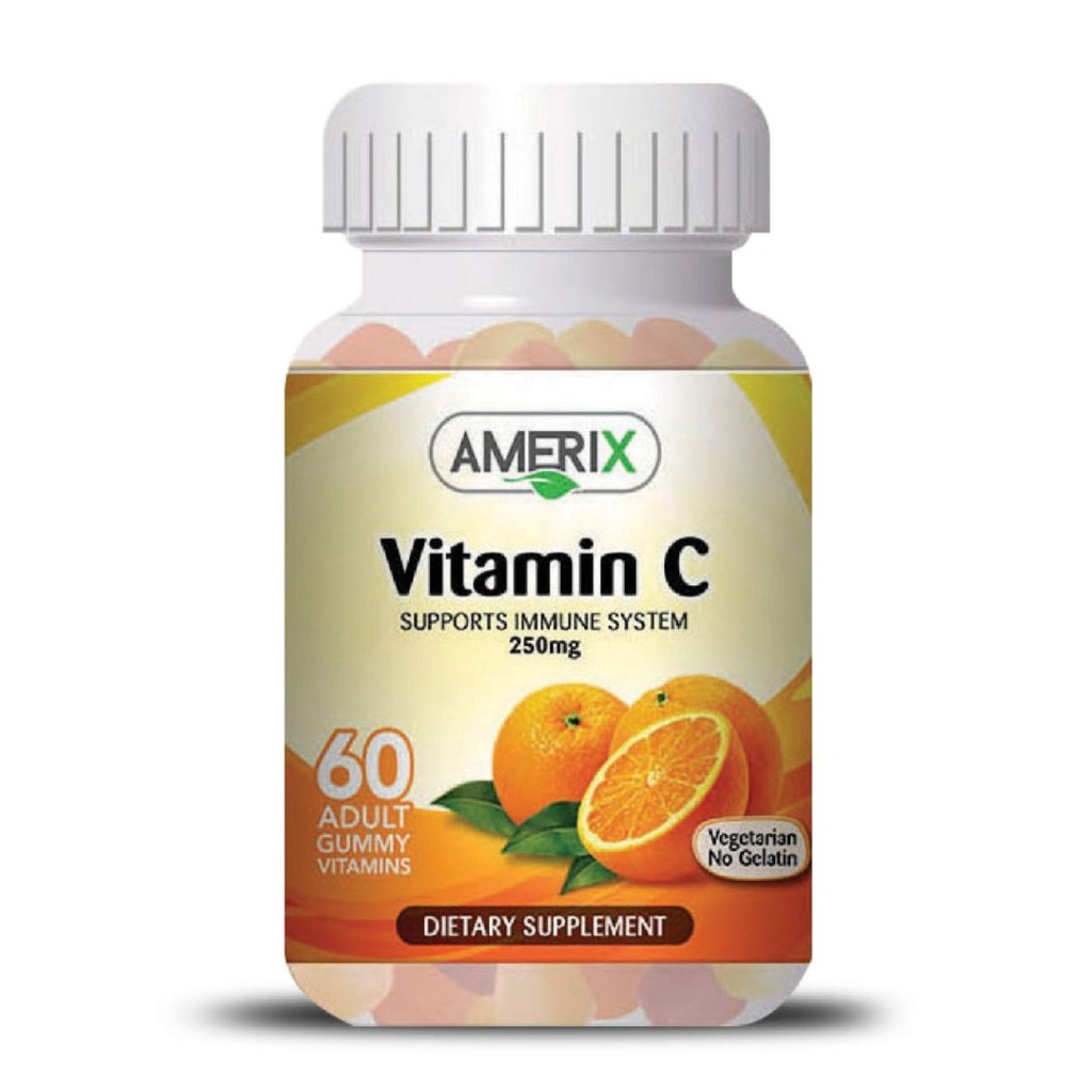 * Amerix Vitamin-C Adult Gummies, 60's
