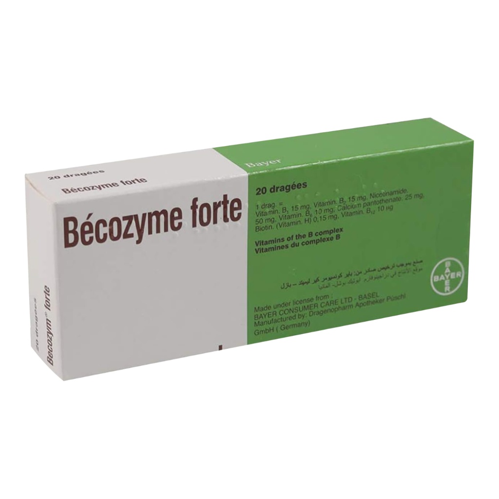بيكوزيم فورت اقراص، 20 قرص