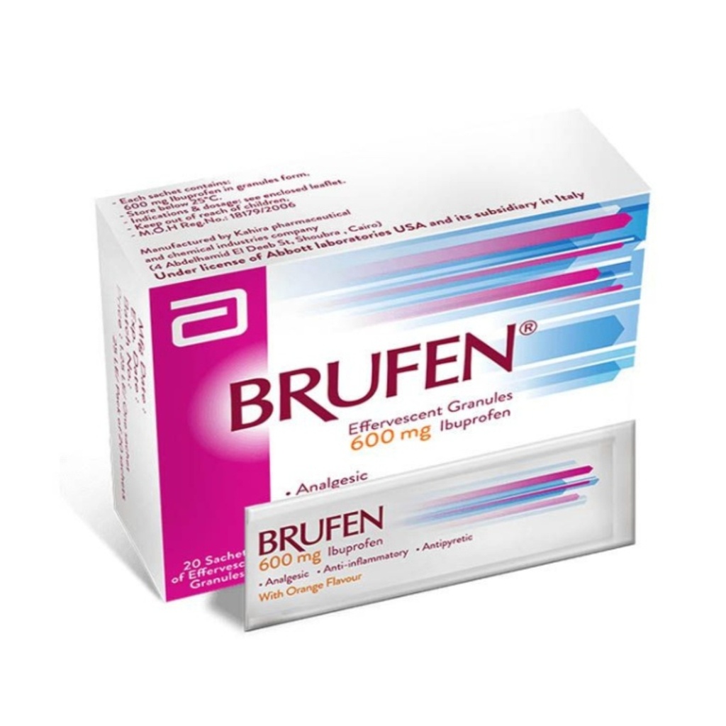 Brufen Granules 600mg Sachets, 20's