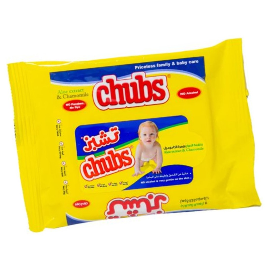 Chubs Regular Baby Wipes, 20's