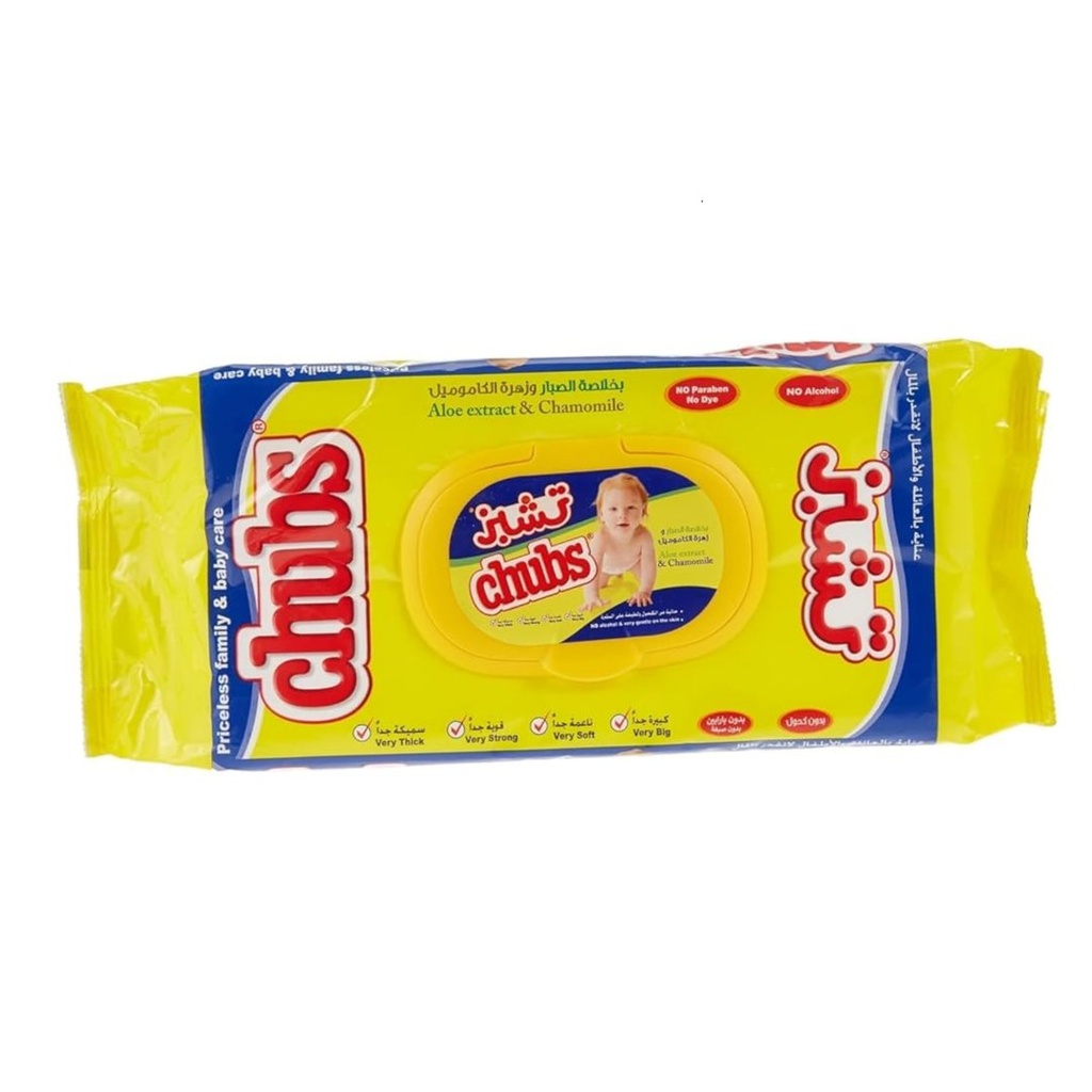 * Chubs Regular Baby Wipes, 40's