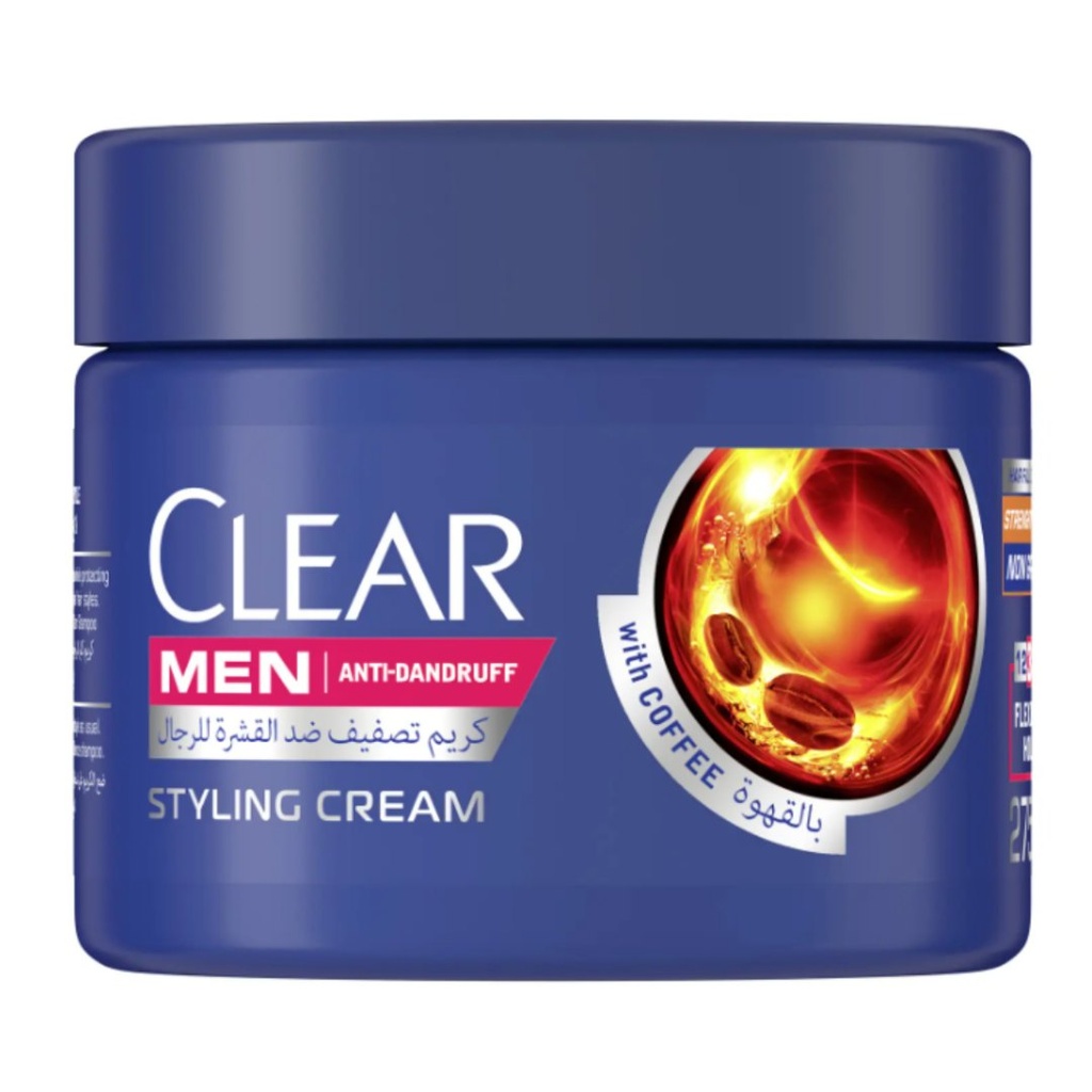 Clear Men Styling Anti Hair-Fall Hair Cream,  275ml