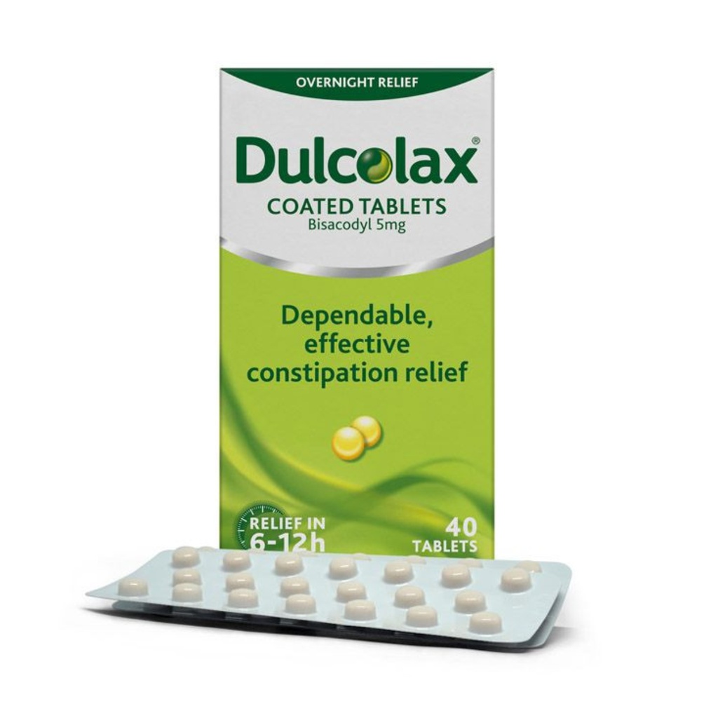 Dulcolax 5mg Tablets, 40's