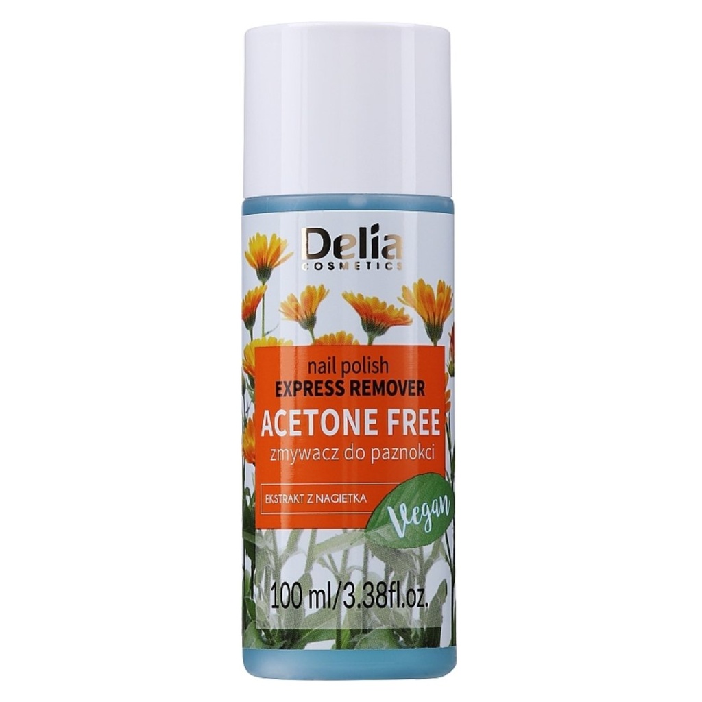 Delia Nail Express Remover Acetone Free, 100ml