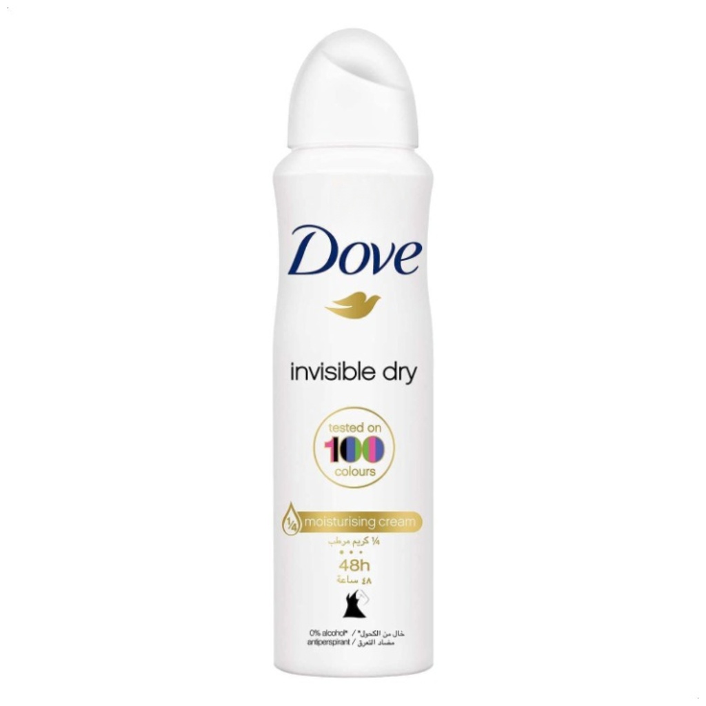 * Dove Deodorant Invisible Dry Spray, 150ml