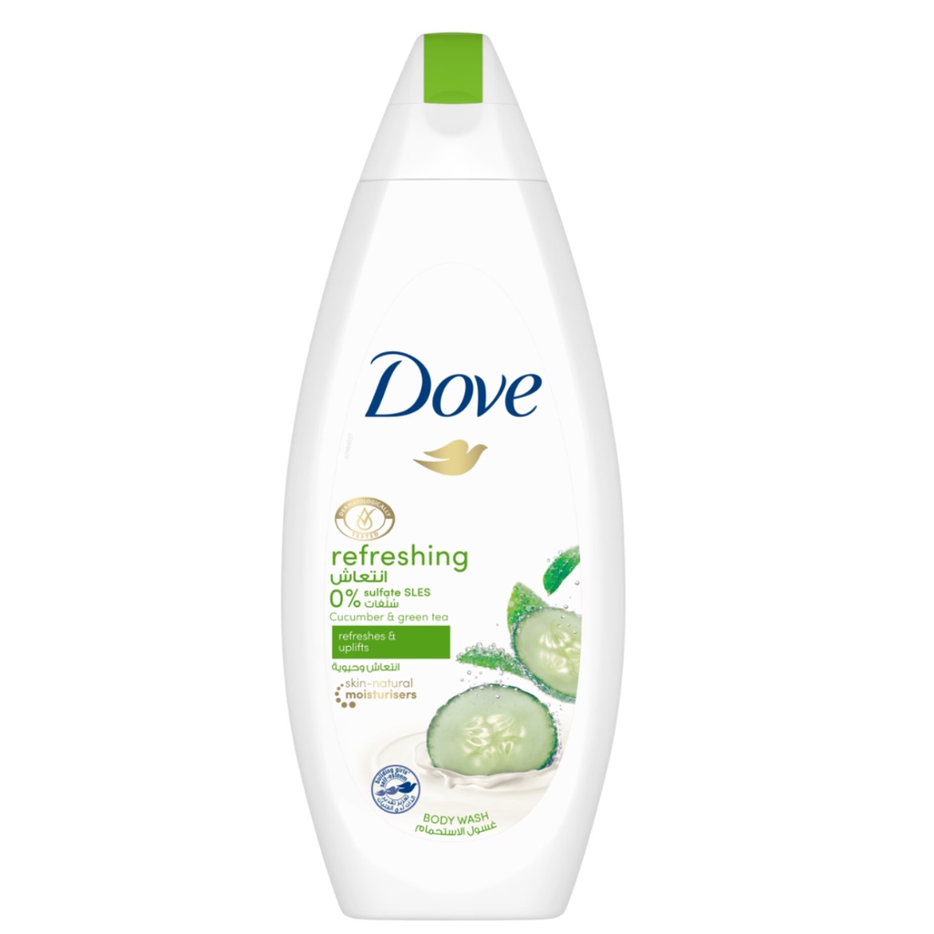 Dove Refresh Cucumber Body Wash, 250ml
