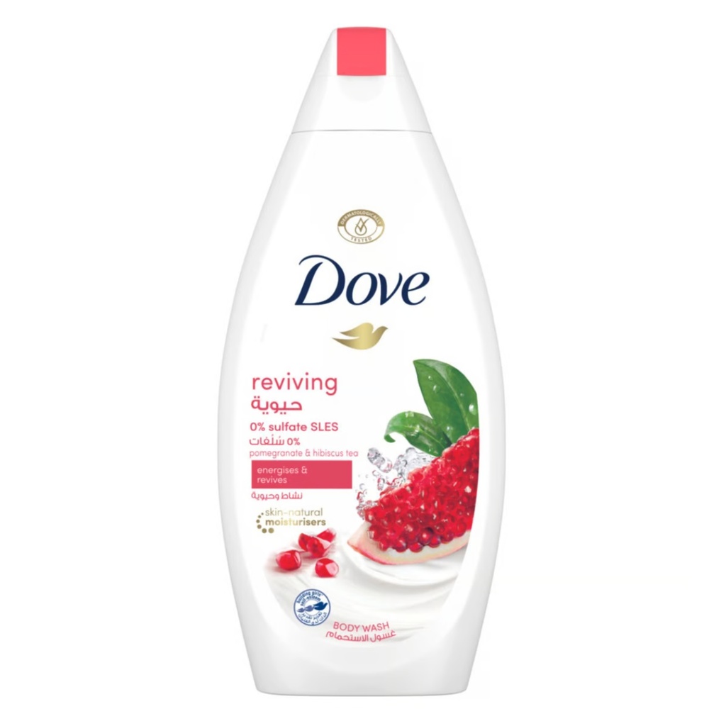 Dove Revive Pomegranate Body Wash, 500ml