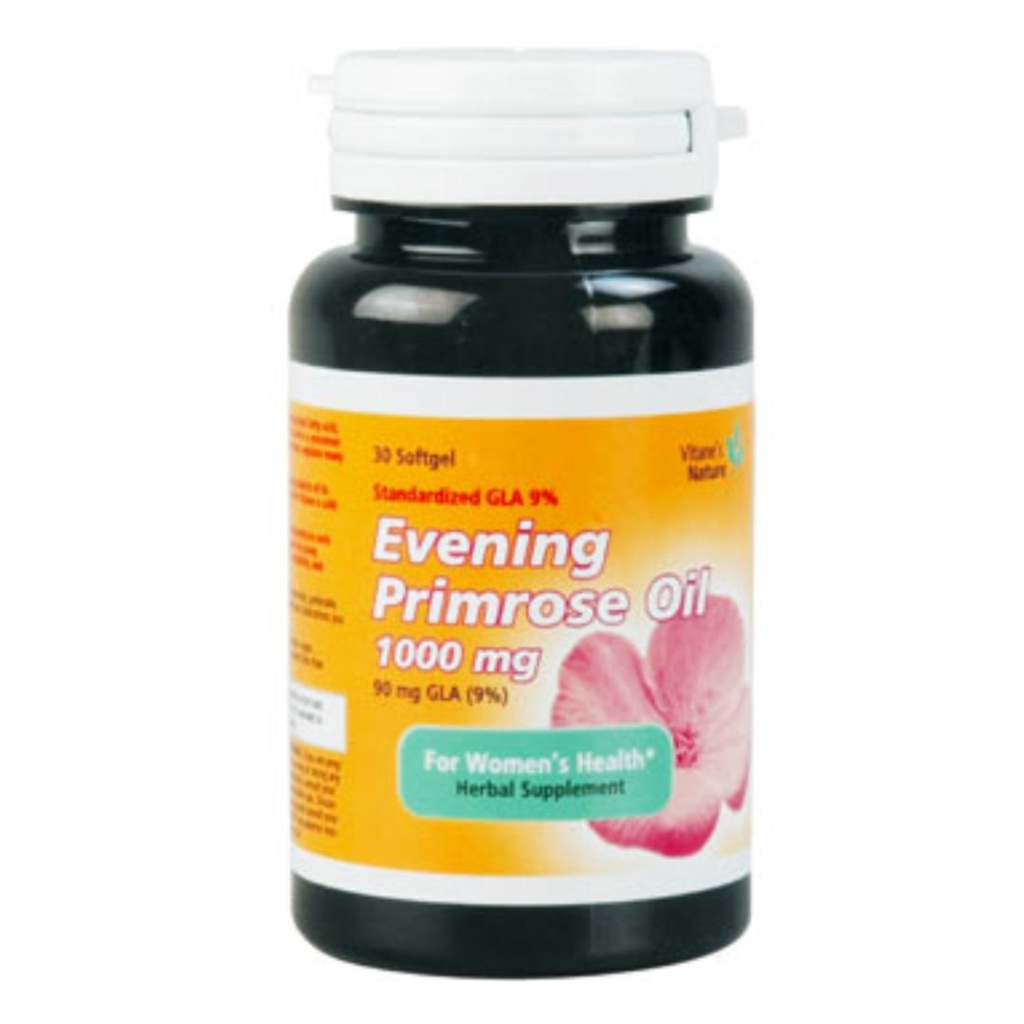 Vitane Evening Primrose Oil 1000mg Capsules, 30's