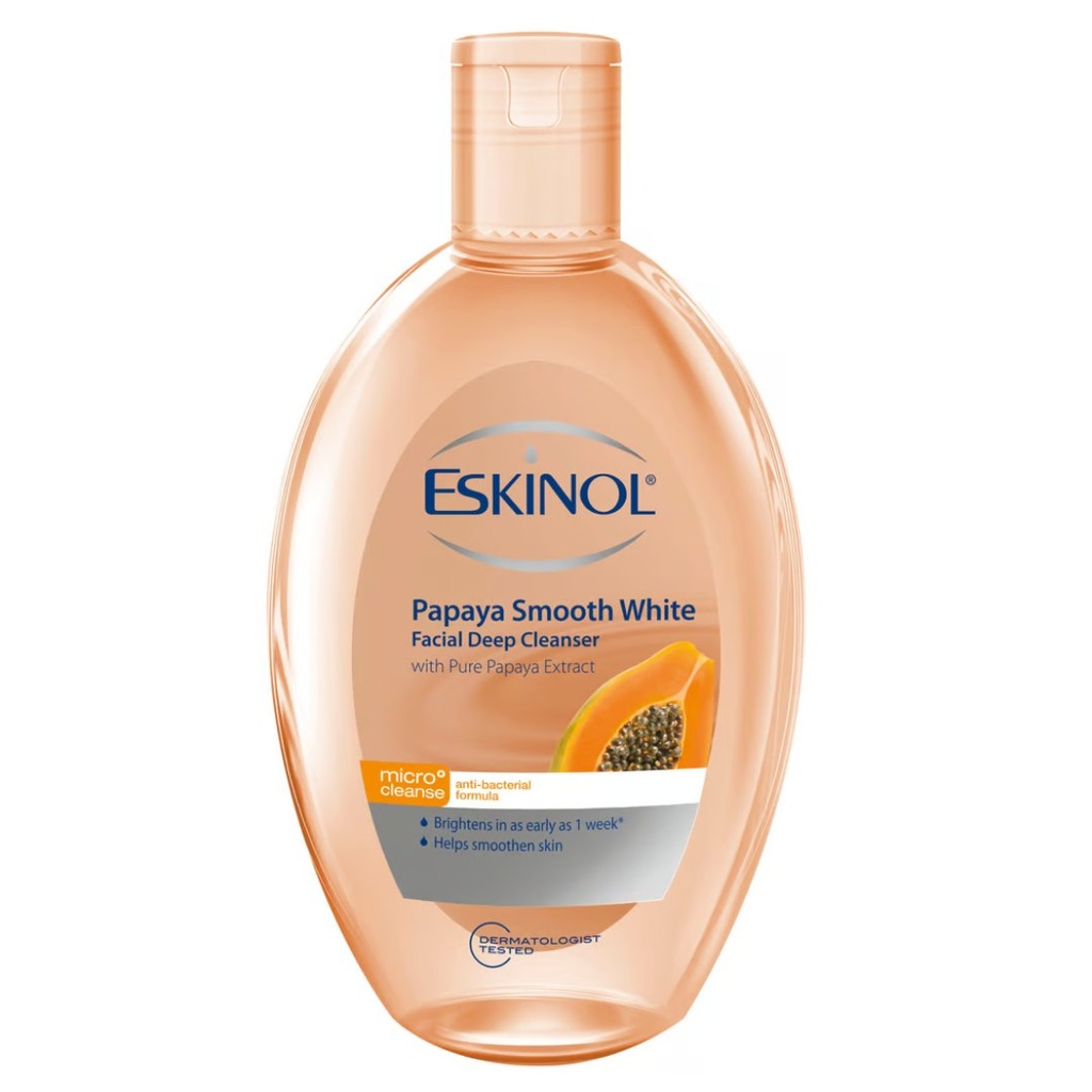 Eskinol Papaya Smooth White Cleanser, 225ml