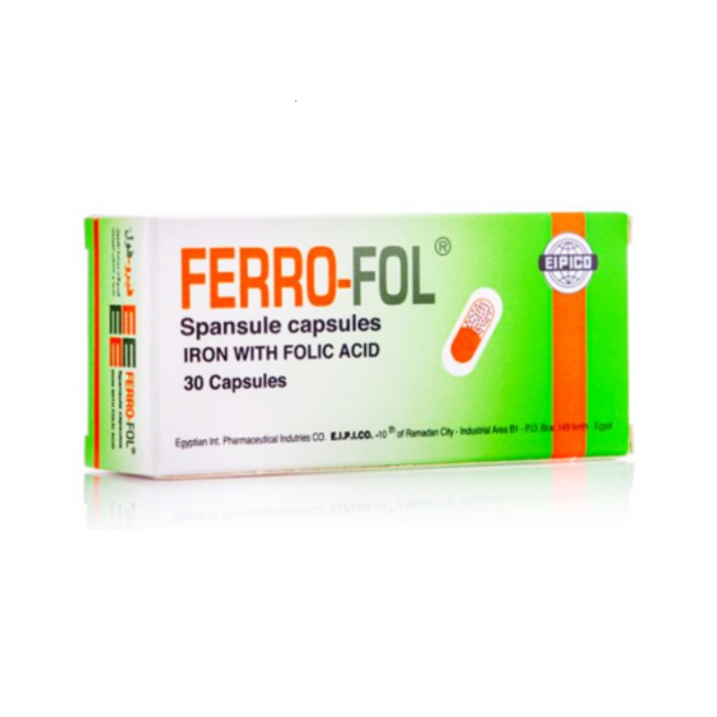 Ferrofol Capsules, 30's