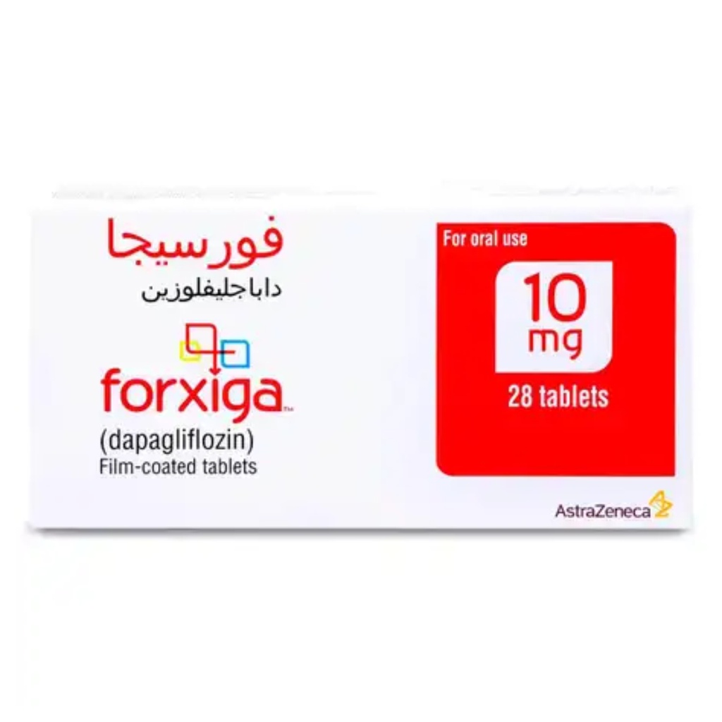 Forxiga 10mg Film Coated Tablets, 28's