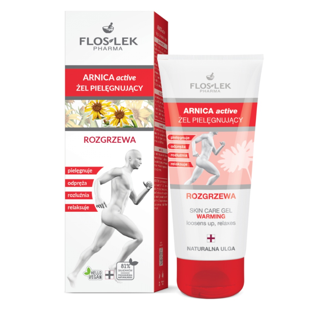 Floslek Arnica Active Hot Gel, 100ml