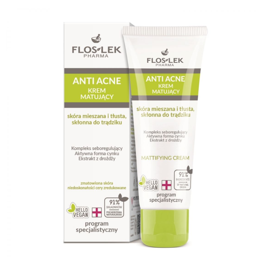 Floslek Mattifying Cream, 50ml