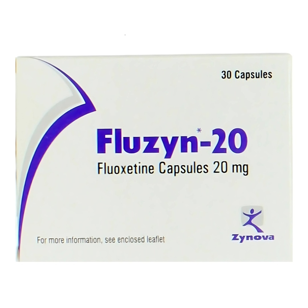 فلوزين 20 ملج كبسولات، 30 كبسولة