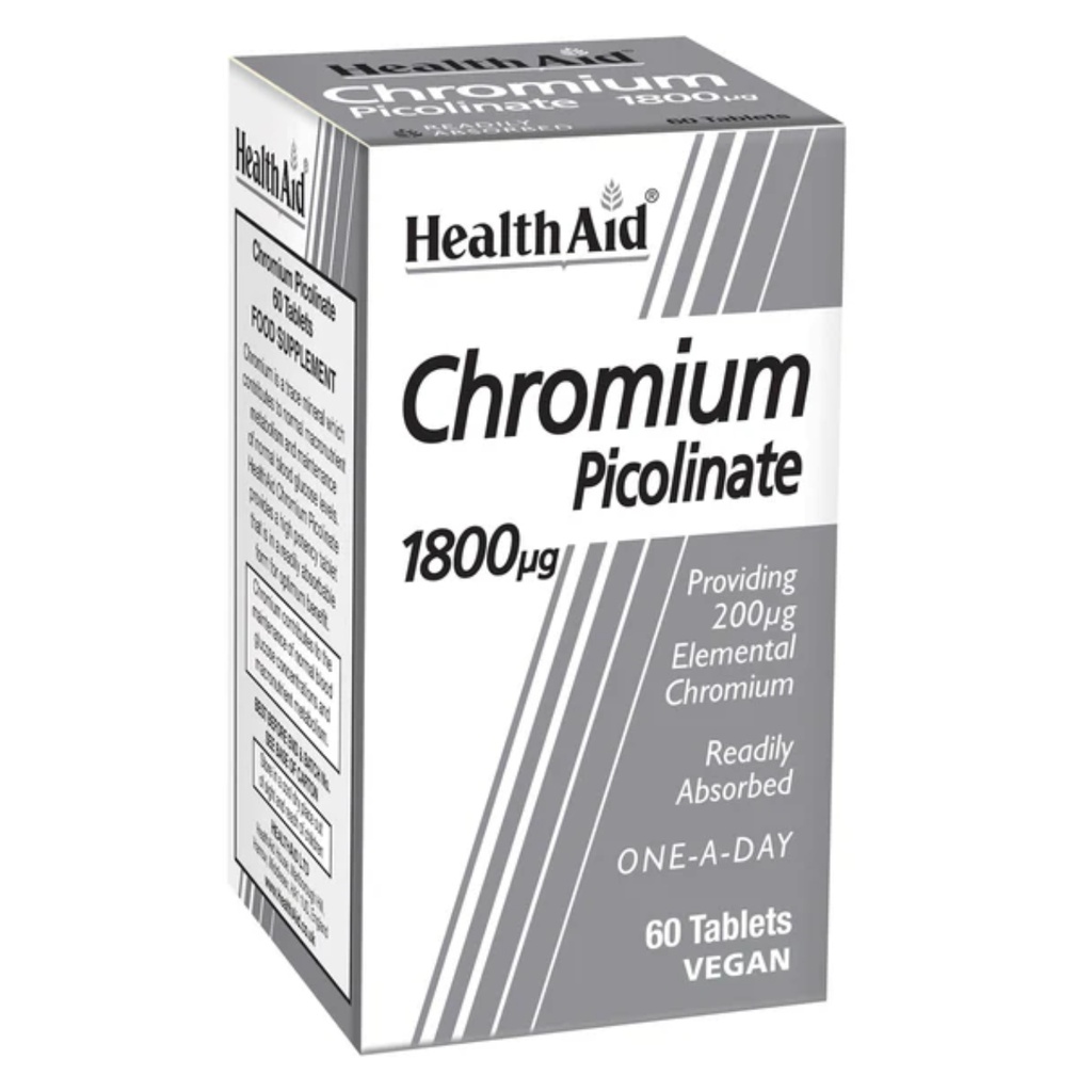 HA CHROMIUM PICOLINATE 200ug Tab 60's