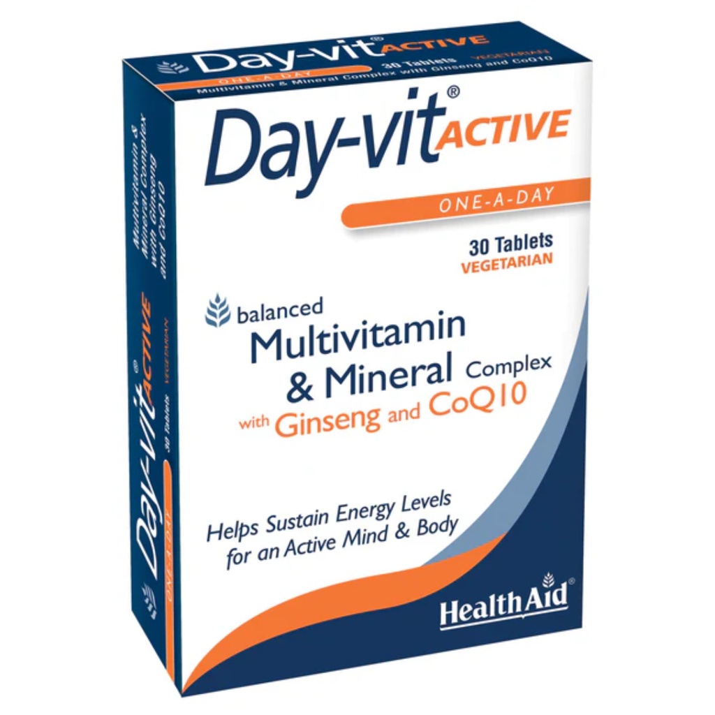 HealthAid Day-Vit Active Tablets, 30's