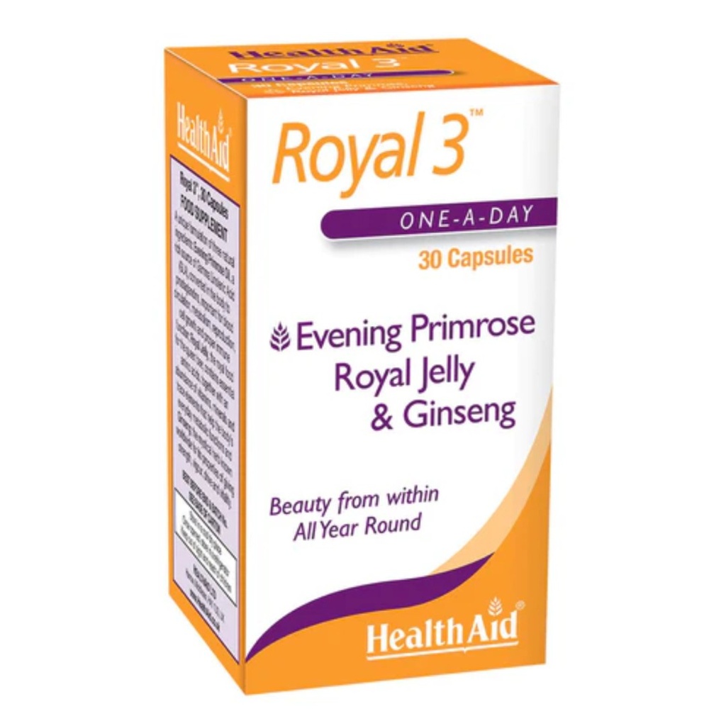 HealthAid Royal 3 Capsules, 30's
