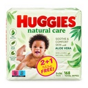 * Huggies Baby Wipes Natural Care, 56's -  (2+1 FREE)