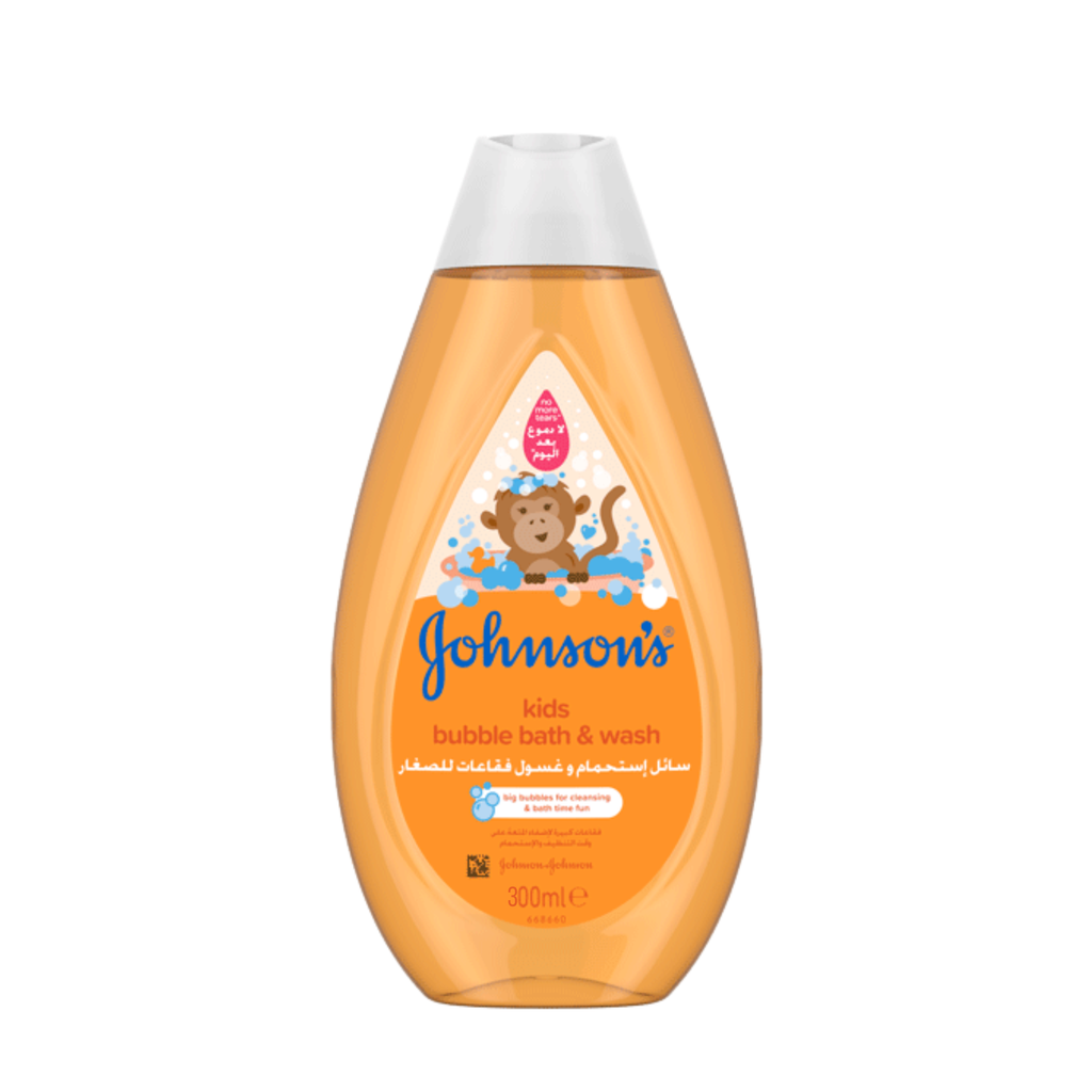 Johnson's Kids Bubble Bath & Wash, 300ml
