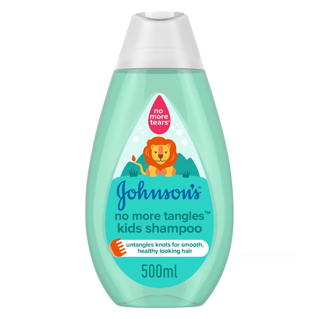 Johnson's No More Tangles Kids Shampoo, 500ml