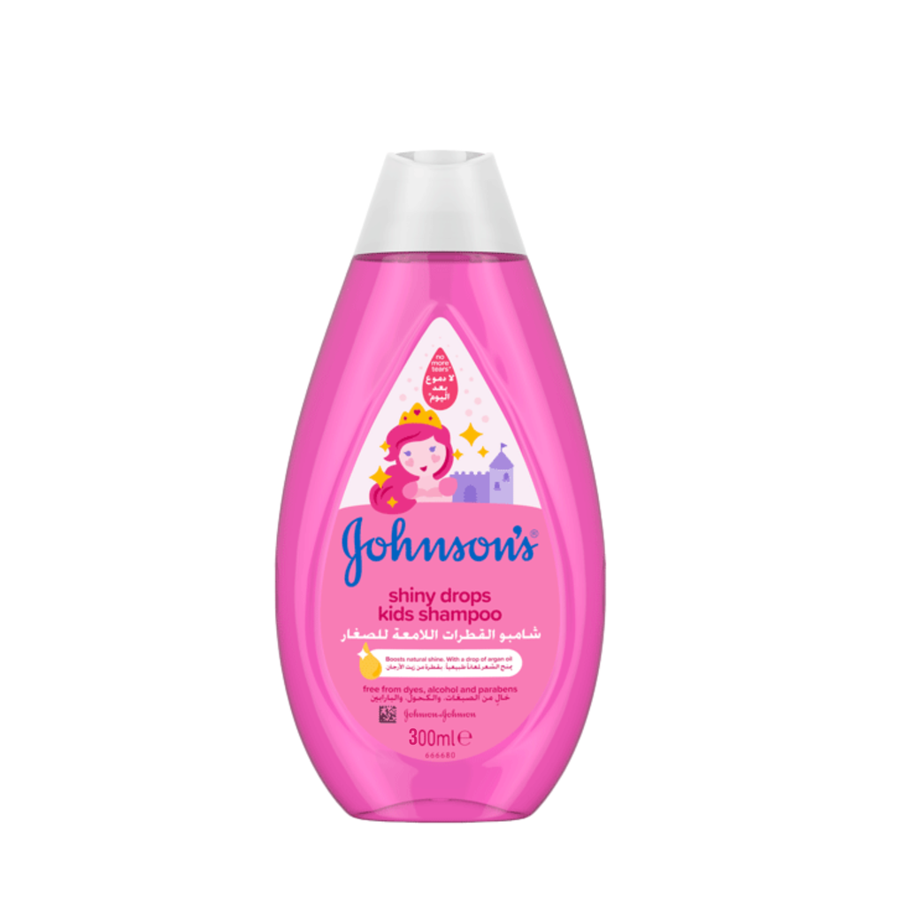 Johnson's Shiny Drops Kids Shampoo, 300ml