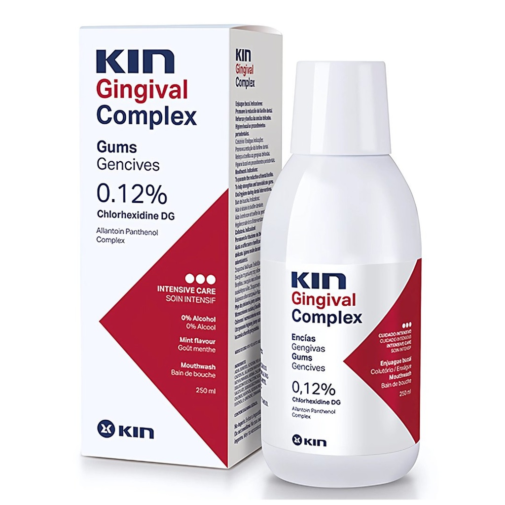 KIN Gingival Complex Mint Mouthwash, 500ml