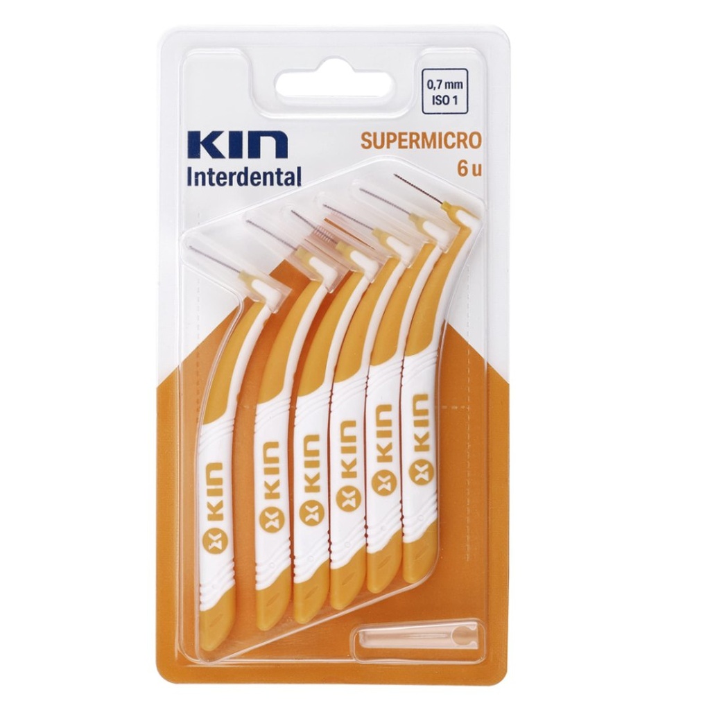 Kin Interdental Supermicro 6 U 0.7mm, 6's