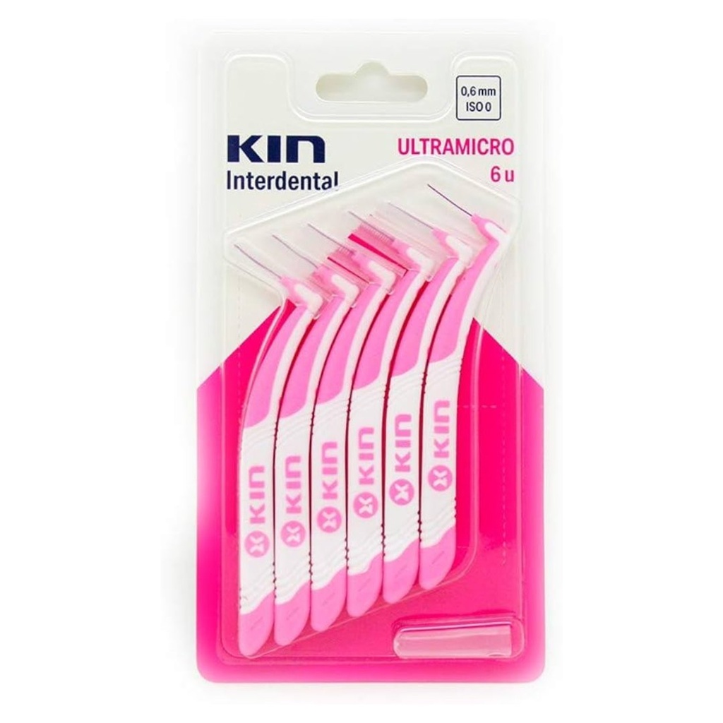 Kin Interdental Ultramicro 6 U 0.6mm, 6's