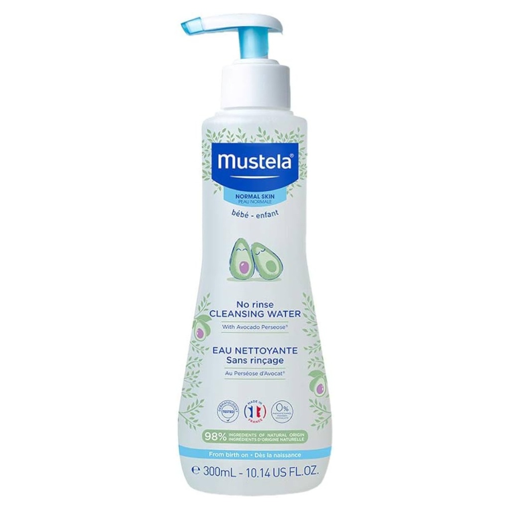 Mustela Baby No Rinse Cleansing Water, 300ml
