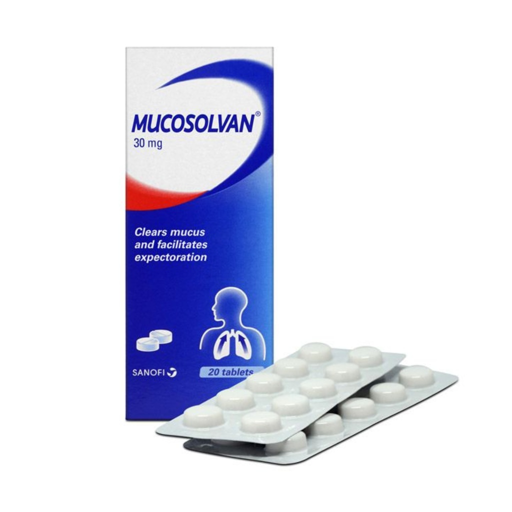 Mucosolvan 30mg Tablets, 20's