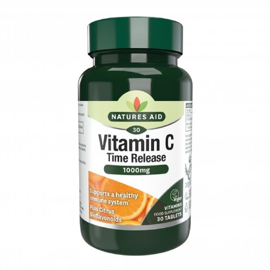Natures Aid Vitamin C 1000mg Tablets, 30's