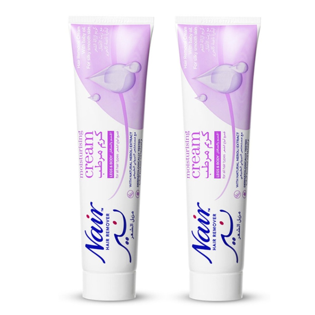 Nair Moisturizing Hair Remover Cream, 110ml - OFFER (Twin Pack 25% Off)