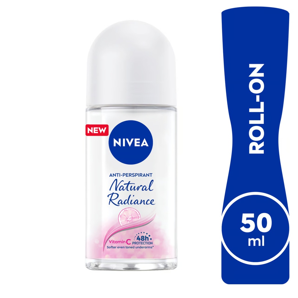 * Nivea Deodorant Natural Fairness (Radiance) Roll-On, 50ml