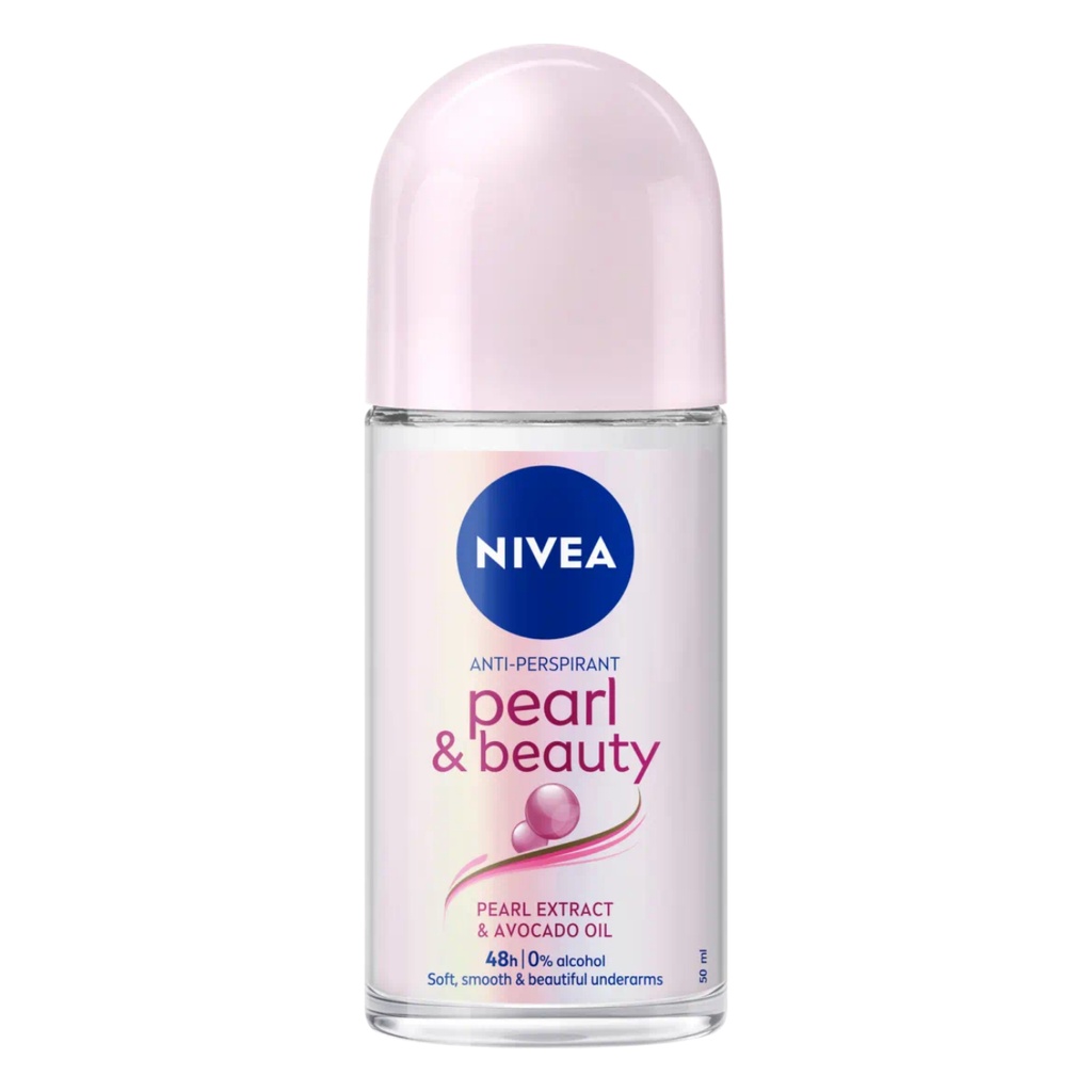 * Nivea Deodorant Pearl & Beauty Roll-On, 50ml