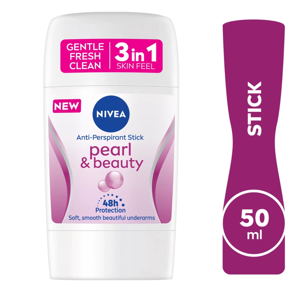 * Nivea Deodorant Pearl & Beauty Stick, 50ml