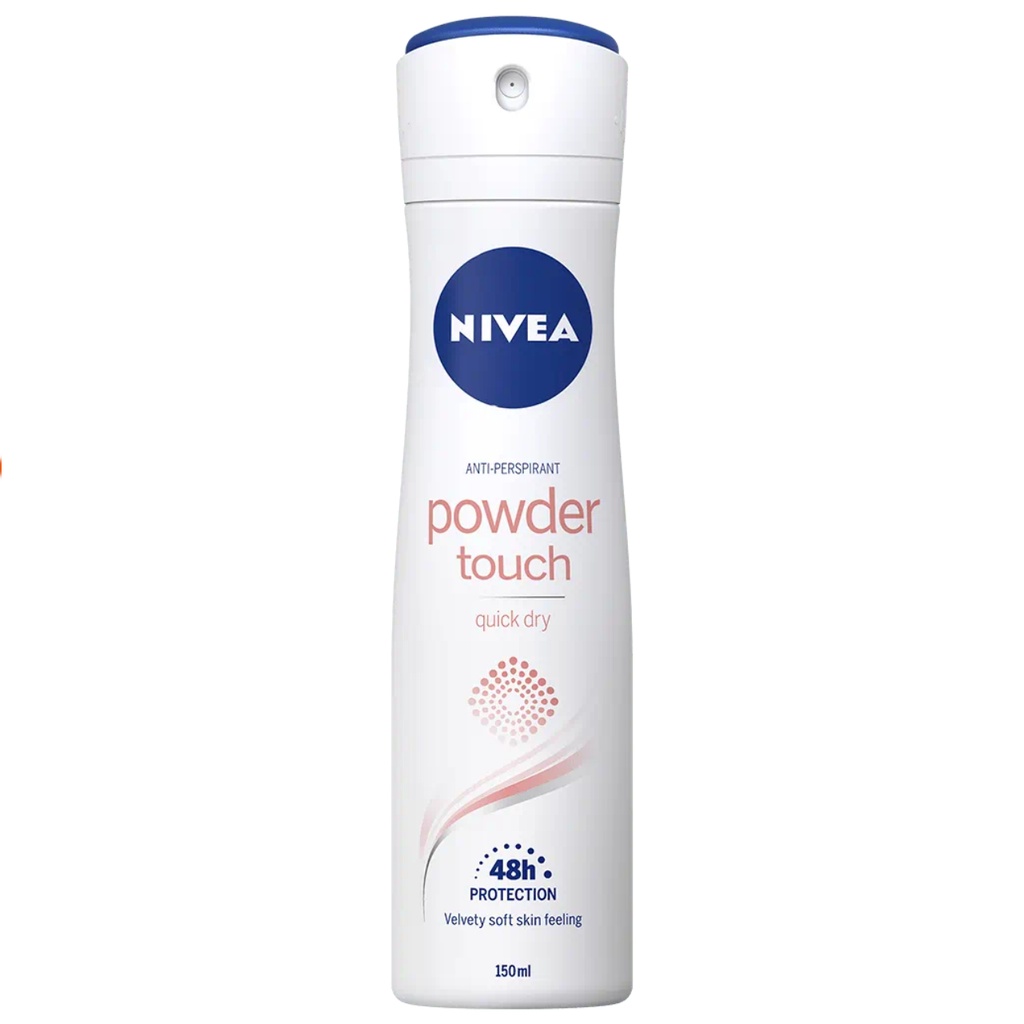 * Nivea Deodorant Powder Touch Spray, 150ml