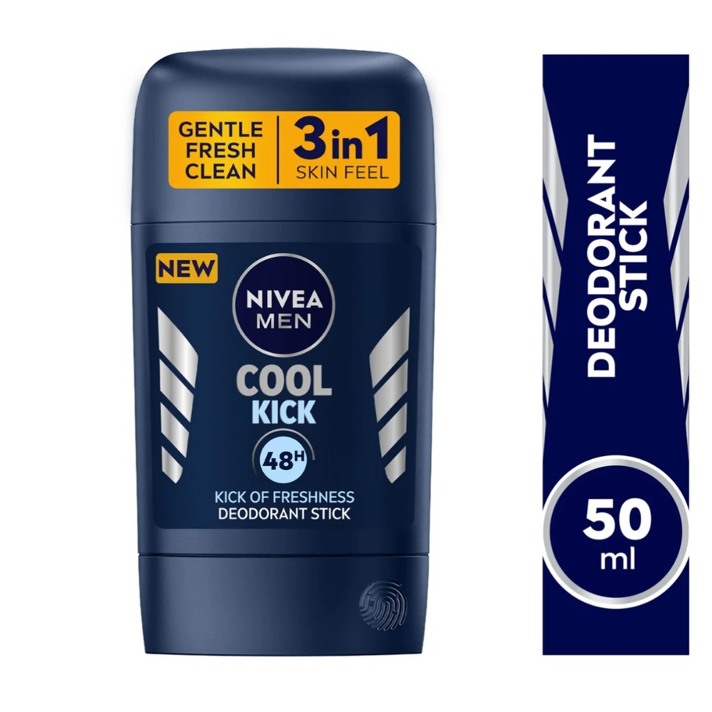 * Nivea Men Deodorant Cool Kick Stick, 50ml
