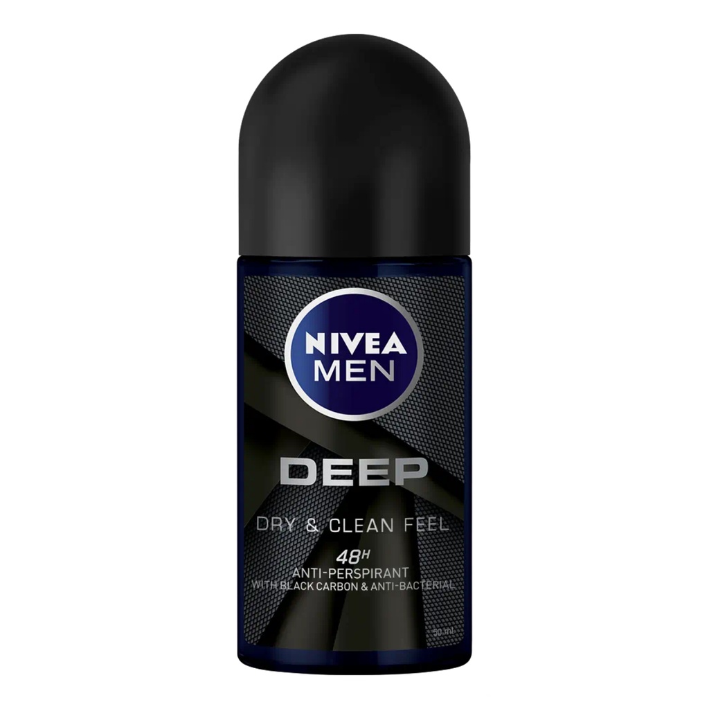 * Nivea Men Deodorant Deep Roll-On, 50ml
