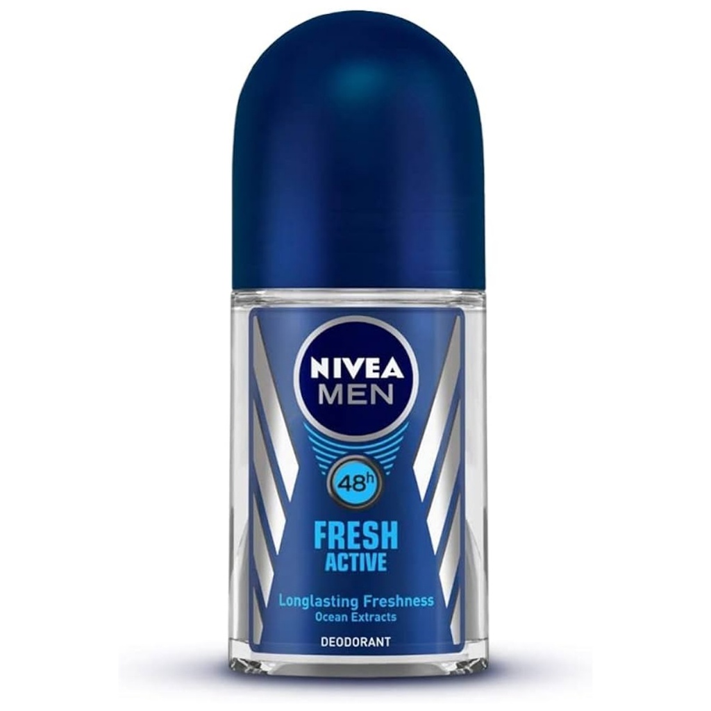 * Nivea Men Deodorant Fresh Active Roll-On, 50ml