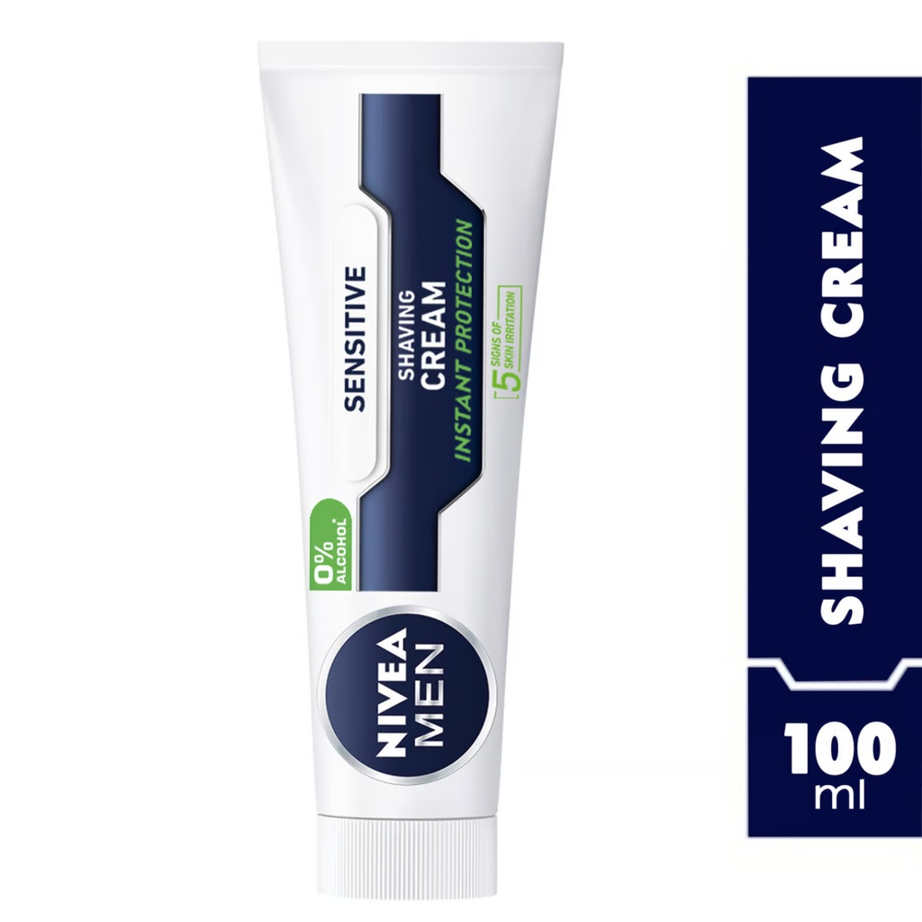 * Nivea Men Shaving Cream Sensitive, 100ml
